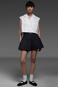 Black Lampshade Shorts