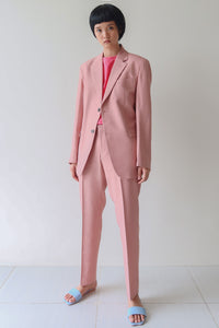 Rose Blush Single Breasted Suit Set